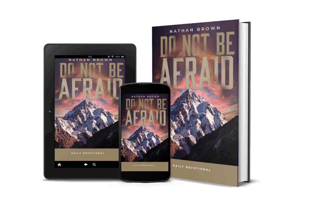 Devotional book "Do Not Be Afraid" in print and digital formats