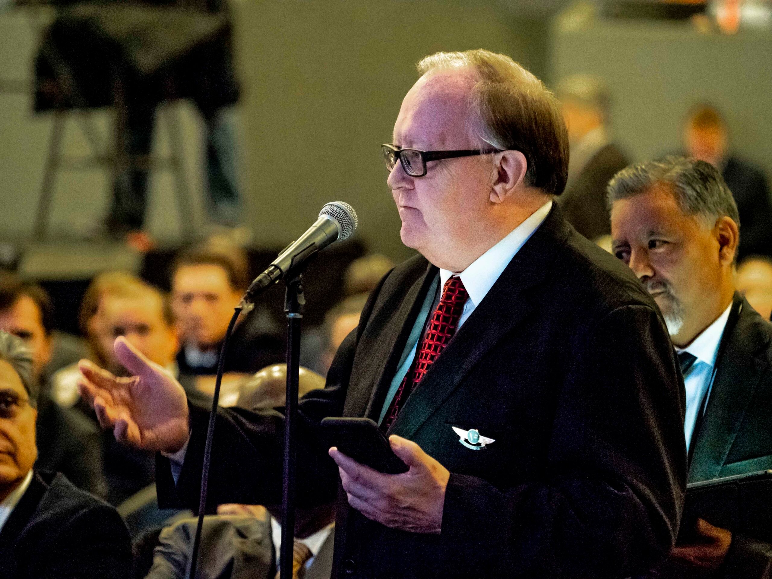 Dan Jackson comments during the 2018 Annual Council discussion on Oct. 14, 2018.