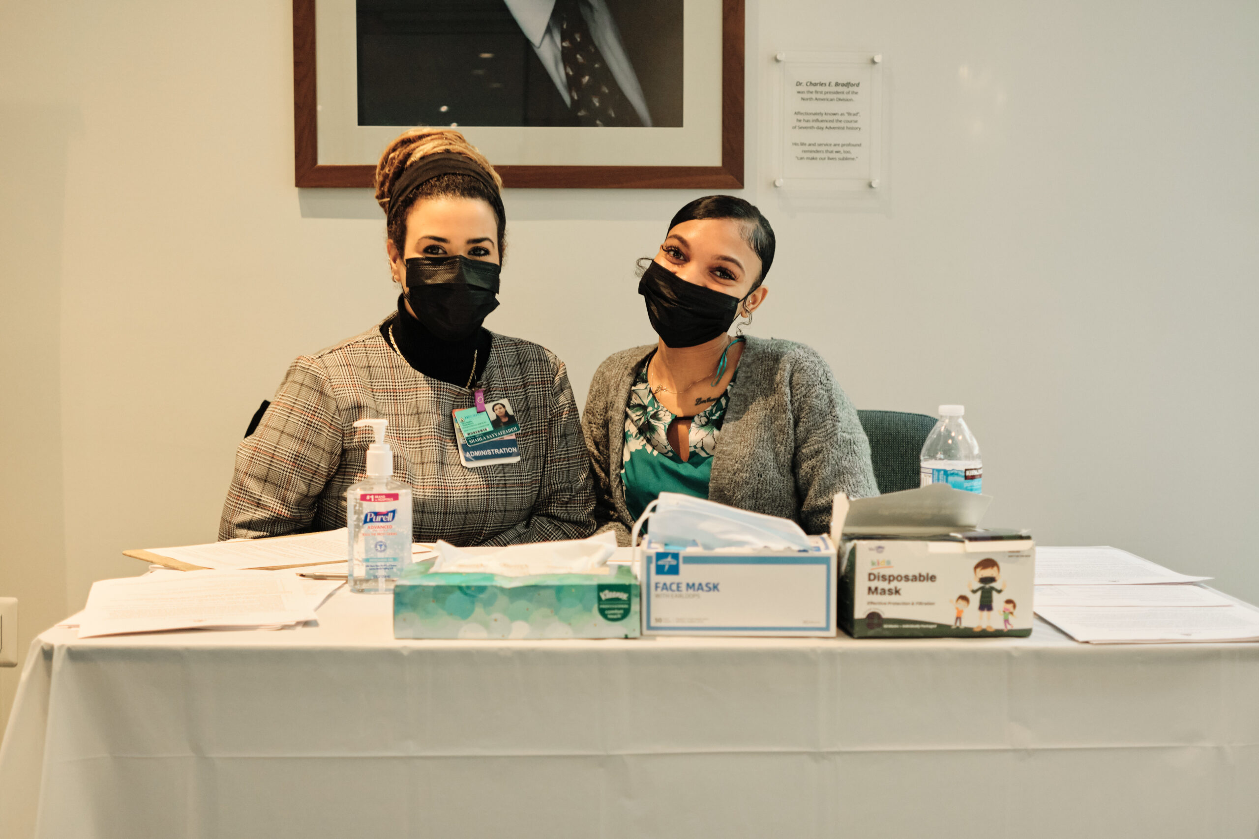 Two Johns Hopkins Medical System COVID-19 Mobile Vaccine Team