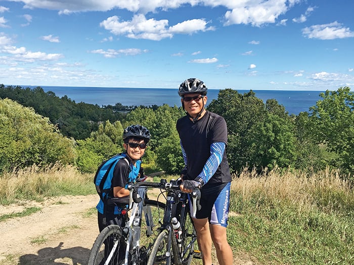 bike ride trail