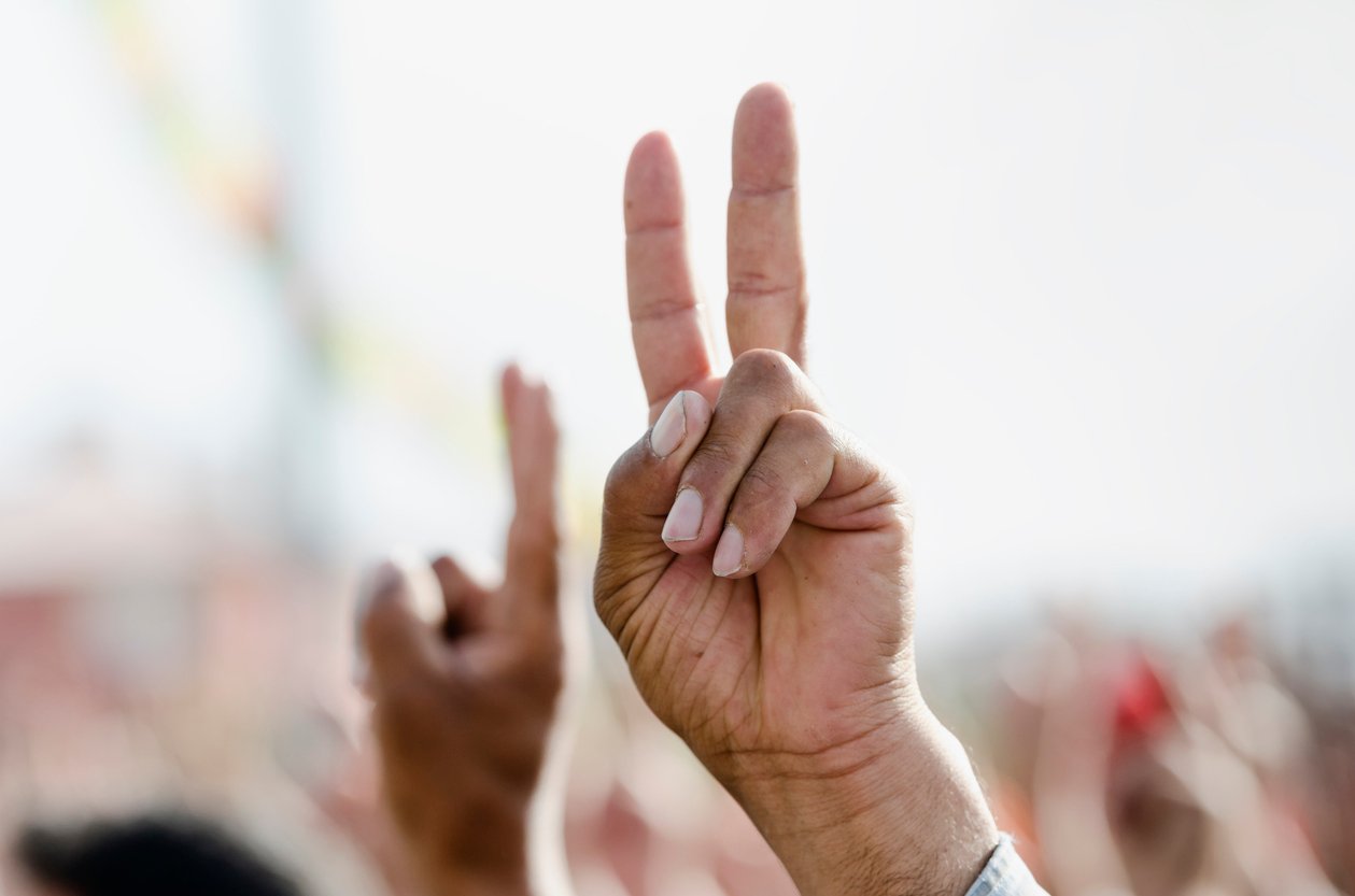 peace sign