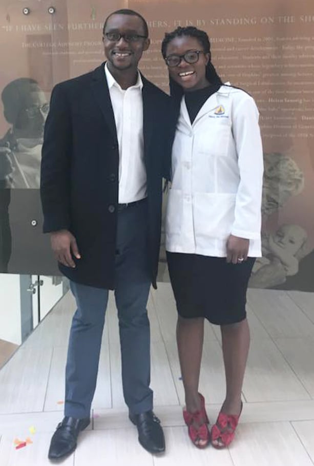 Dr. Nancy Abu-Bonsrah celebrates her residency