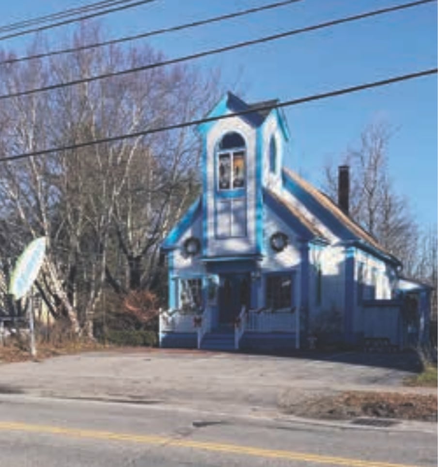 converted church building
