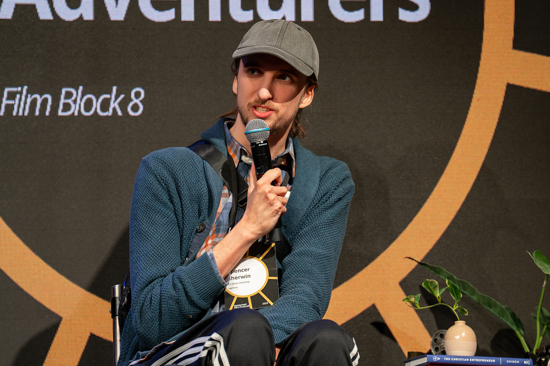 Sonscreen Film Festival &mdash; the NAD&rsquo;s premier platform for young creatives &mdash; spotlights powerful stories like that of La Sierra student Spencer Sherwin (pictured), whose comedic short based on life in a wheelchair earned him two awards at the 2025 festival.