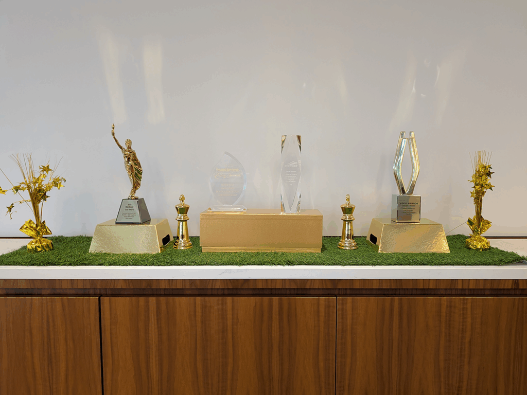 Table of multiple awards