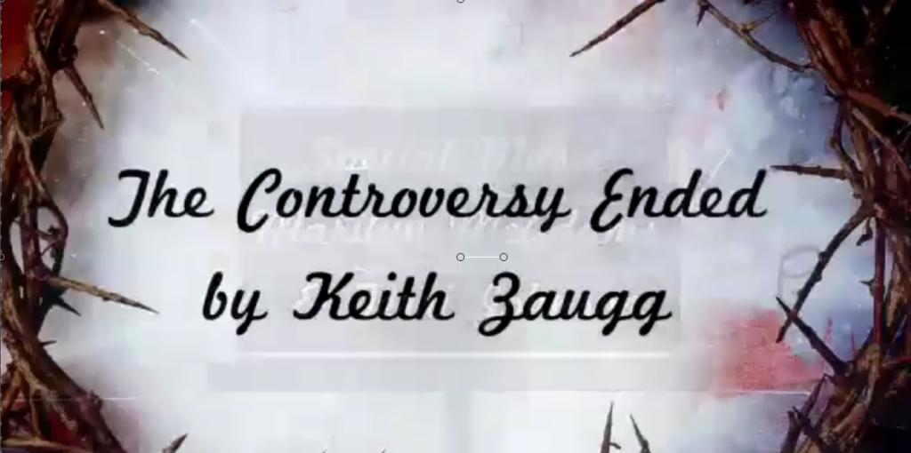 The Controversy Ended