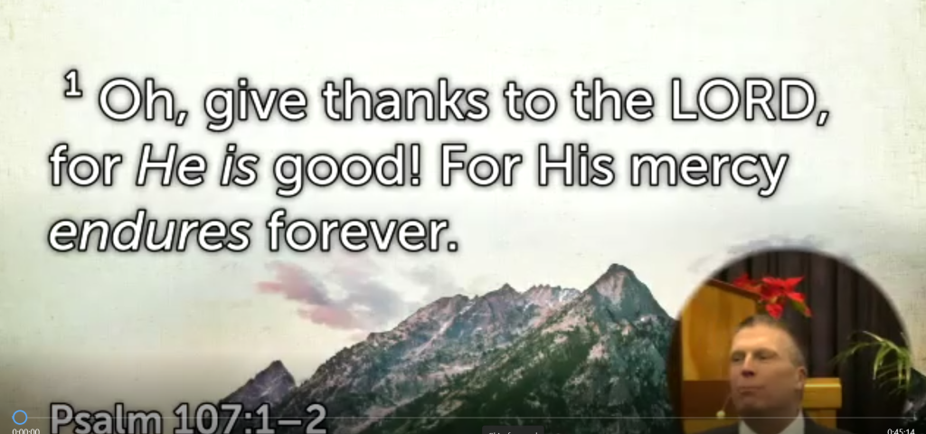 Give Thanks to the Lord