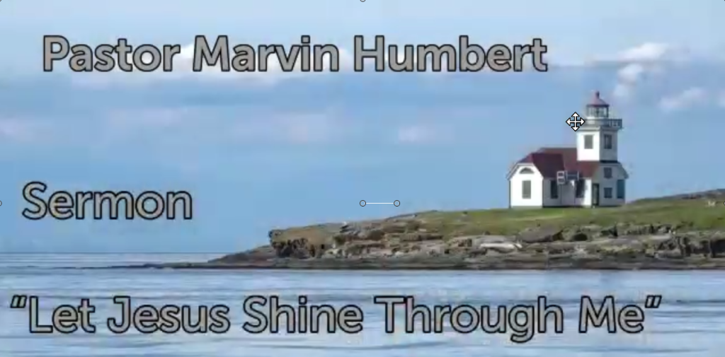 Let Jesus Shine Through Me