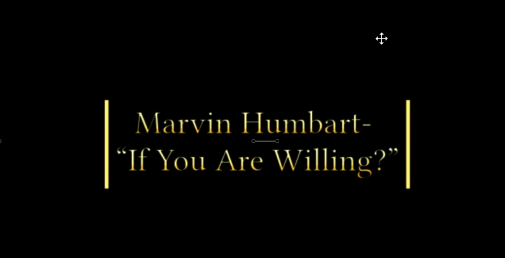If you are Willing