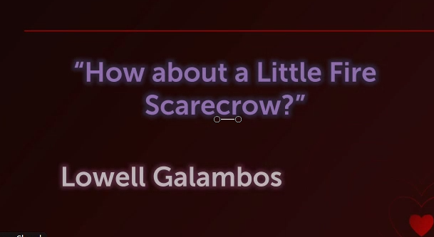 How About a Little Fire, Scarecrow?