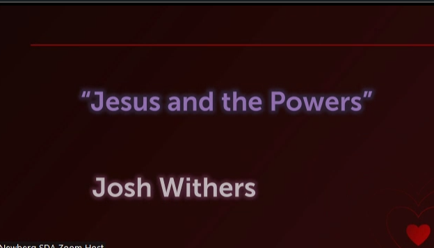 Jesus and the Powers