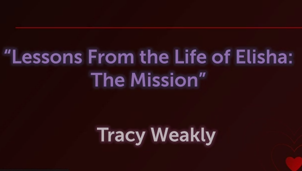 Lessons From the Life of Elisha: The Mission