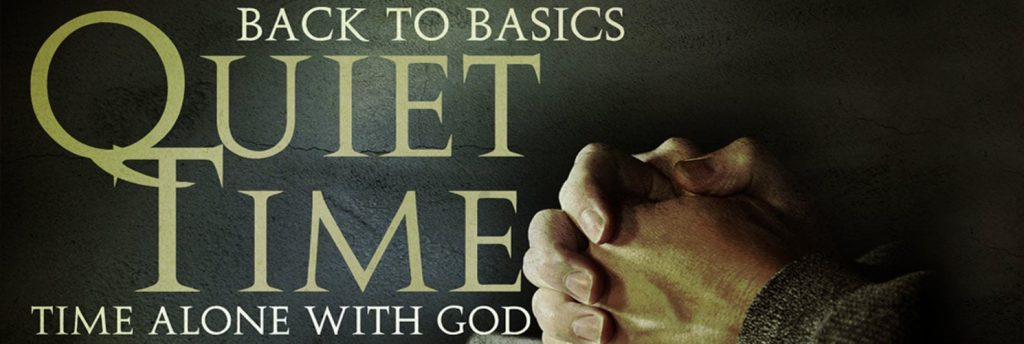 A Quiet Moment With God