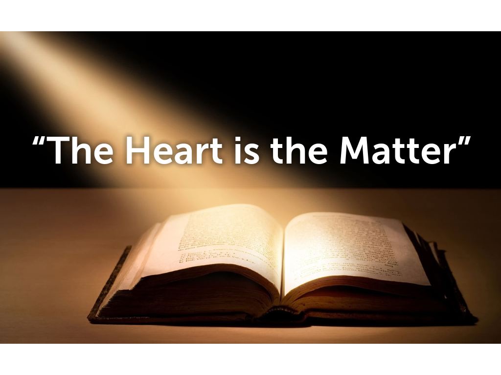 ” The Heart is the Matter” with special music by Selena Cannon