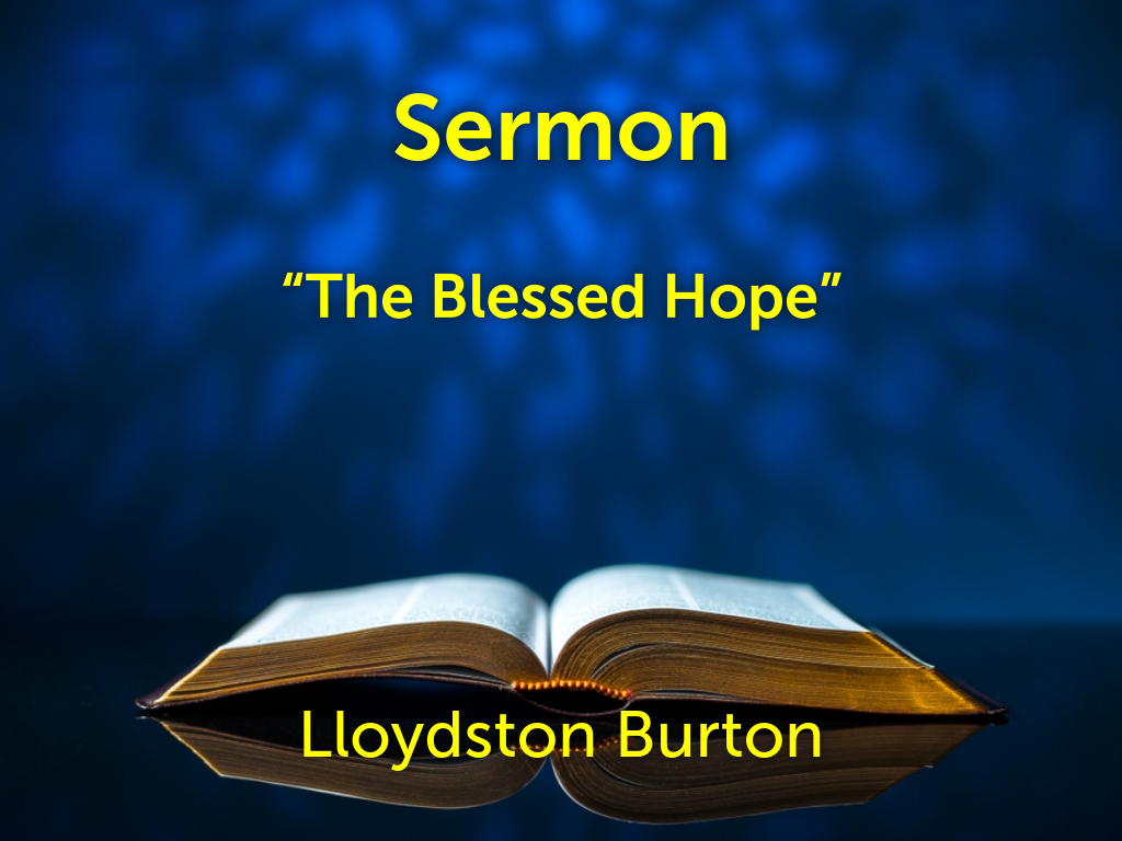 The Blessed Hope