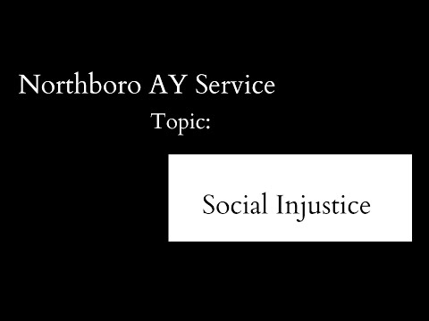 Social Injustice AY Presentation