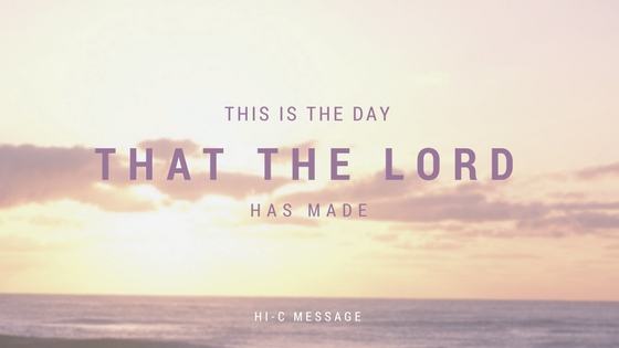 This is the Day