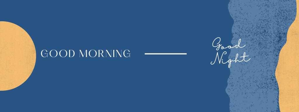 Time with Jesus: Just say, “Good Morning”