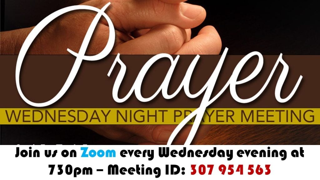 Wednesday Night Prayer Meeting
