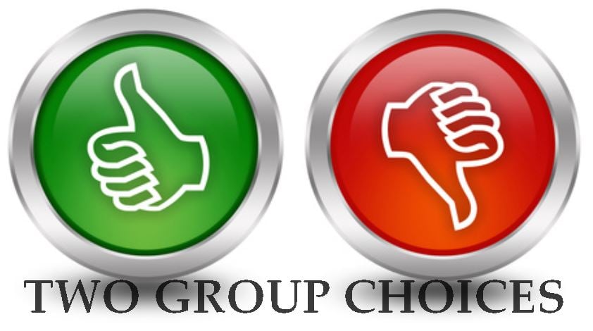 Two Group Choices