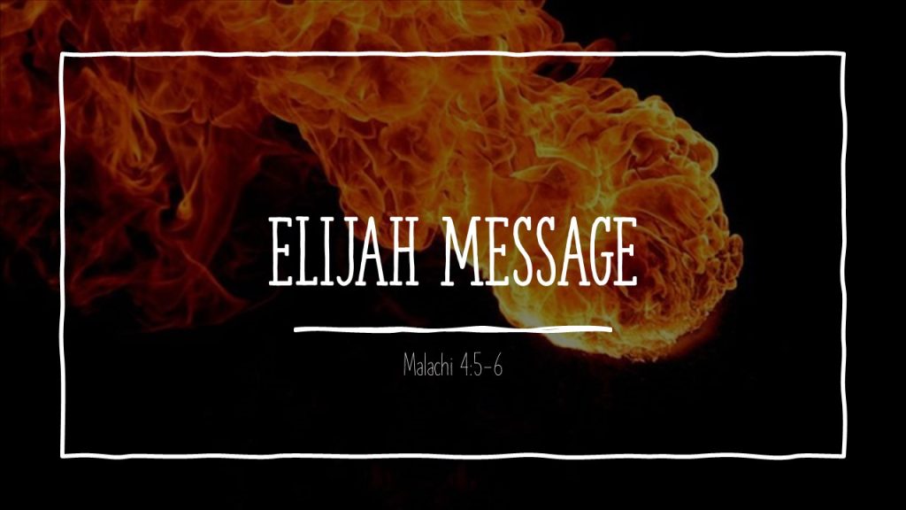 Elijah Message
