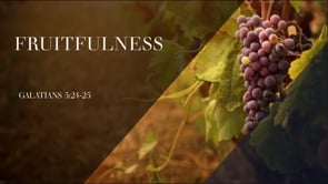 Fruitfulness