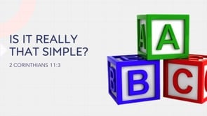 Is It Really That Simple