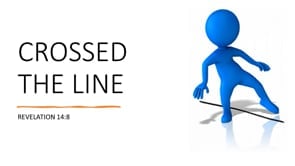 Crossed The Line