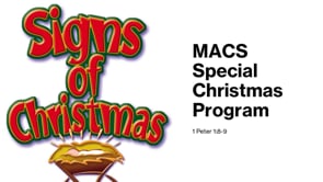 Signs of Christmas