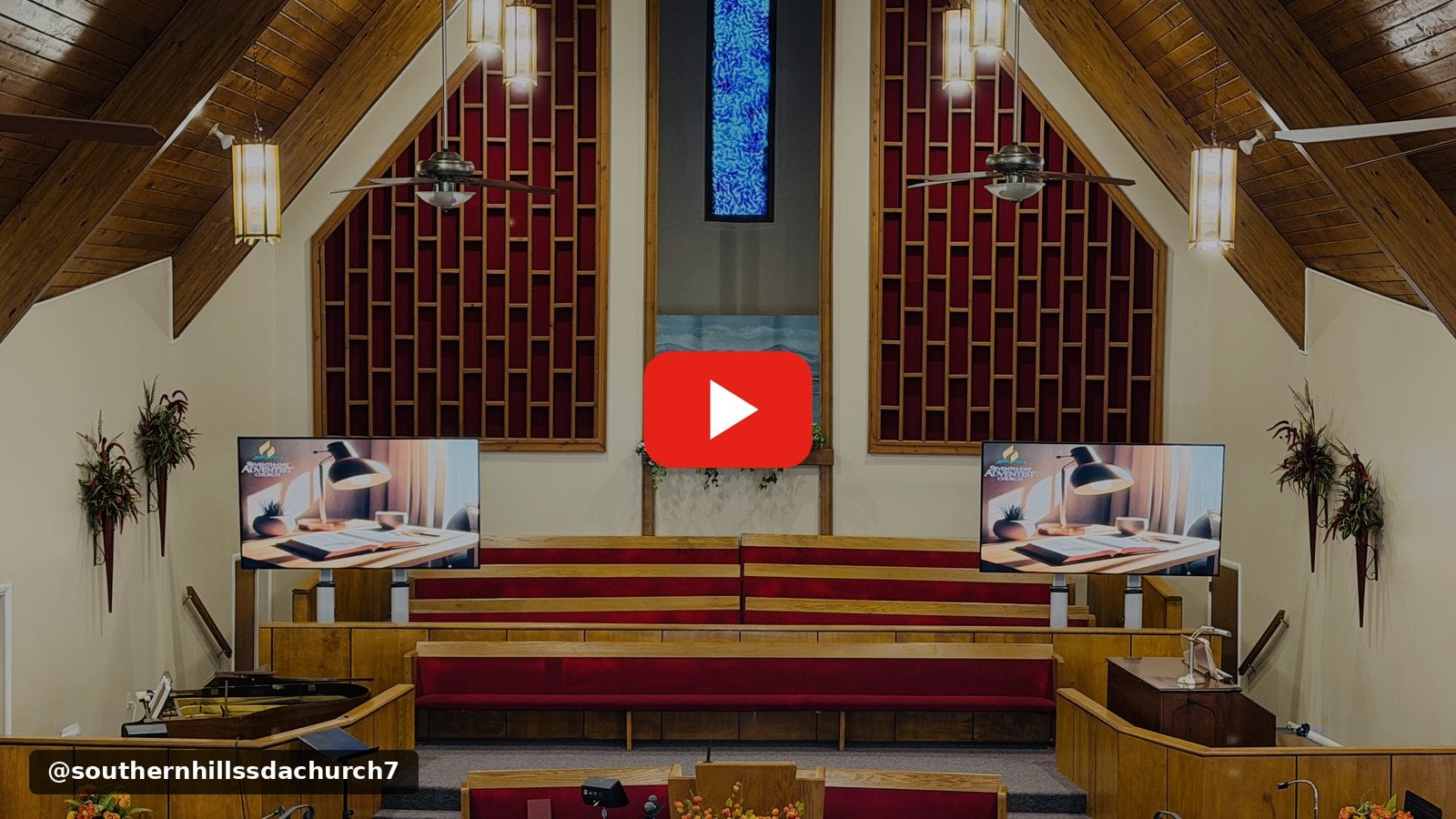 Southern Hills sanctuary — watch the service live on YouTube