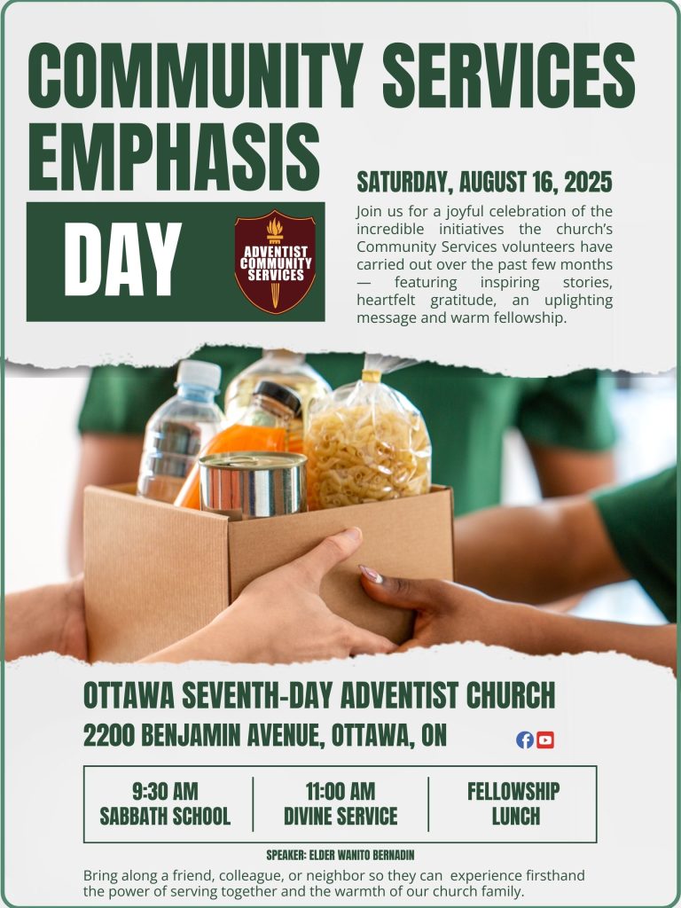 Join Us This Sabbath | August 16,2025