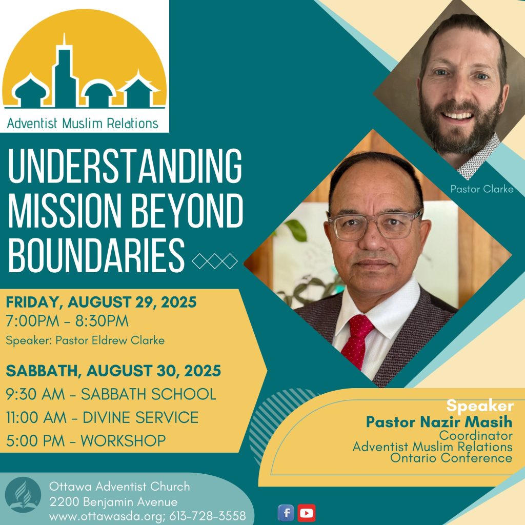 Adventist Muslim Relations Weekend | August 29-30, 2025