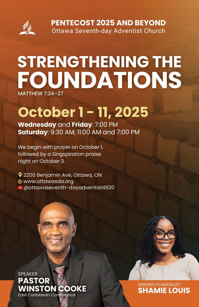 Evangelistic Series | October 1-11, 2025