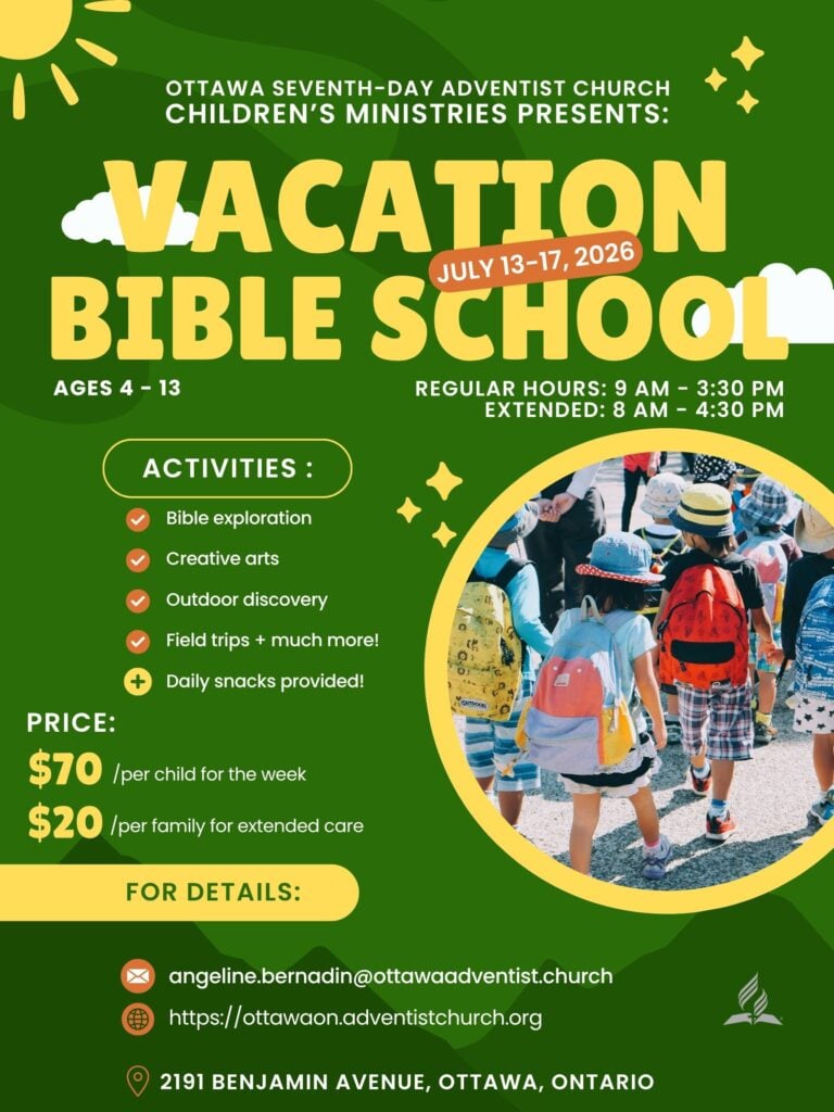 July 13-17: Vacation Bible School: Registration Opens
