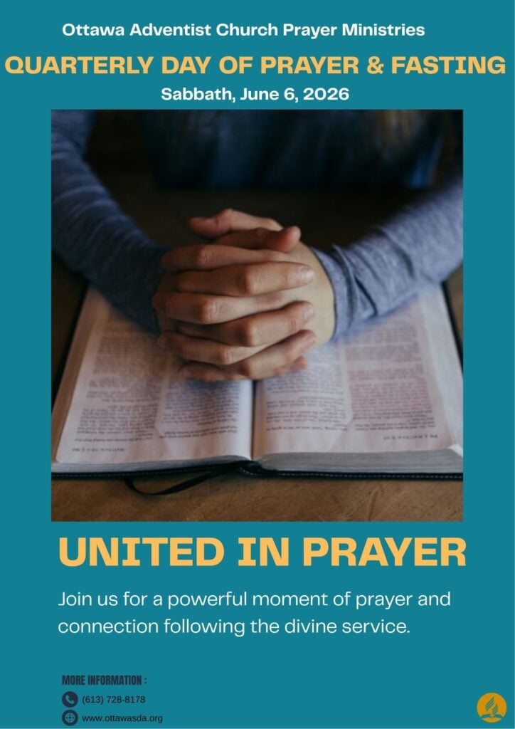 Quarterly Day of Prayer and Fasting