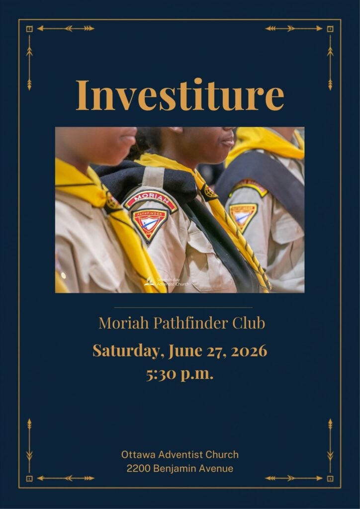 Moriah Pathfinder Club Investiture