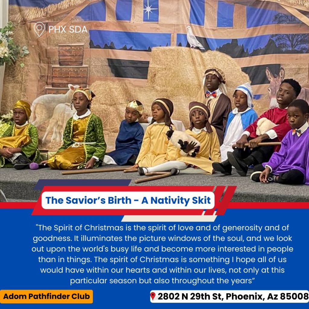 The Savior’s Birth – a Nativity skit