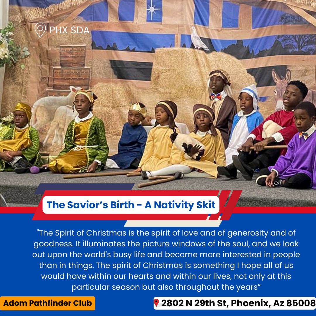 The Savior’s Birth – a Nativity skit
