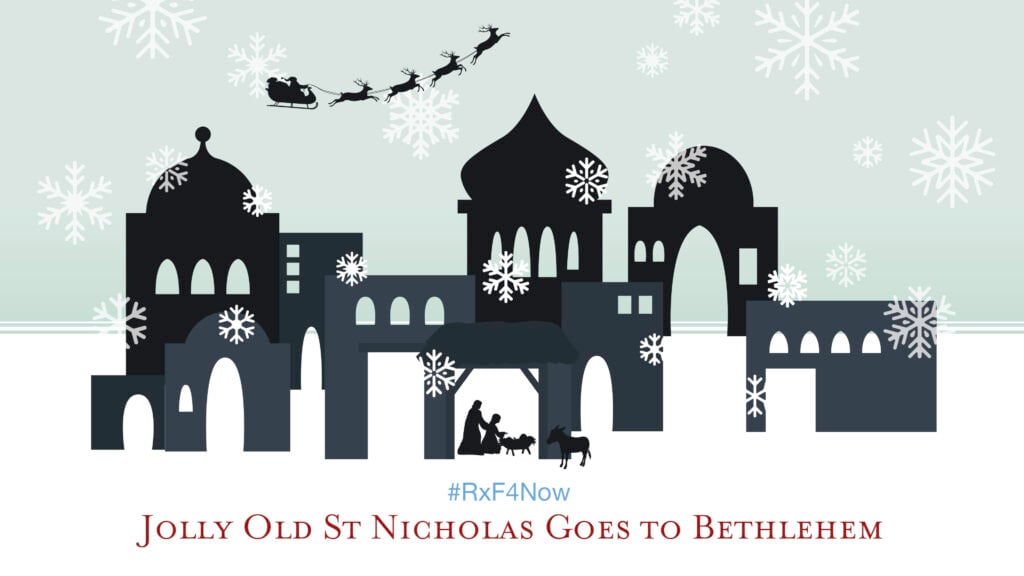 Jolly Old St Nicholas Goes to Bethlehem