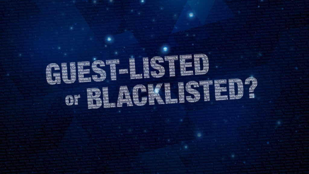Guest-listed or Blacklisted? episode artwork
