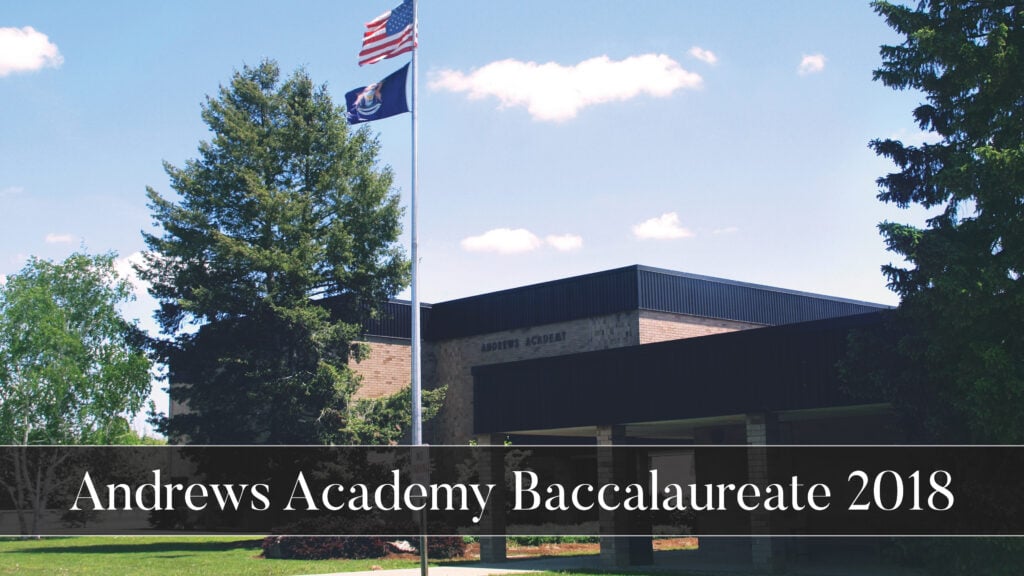 2018 Andrews Academy Baccalaureate episode artwork