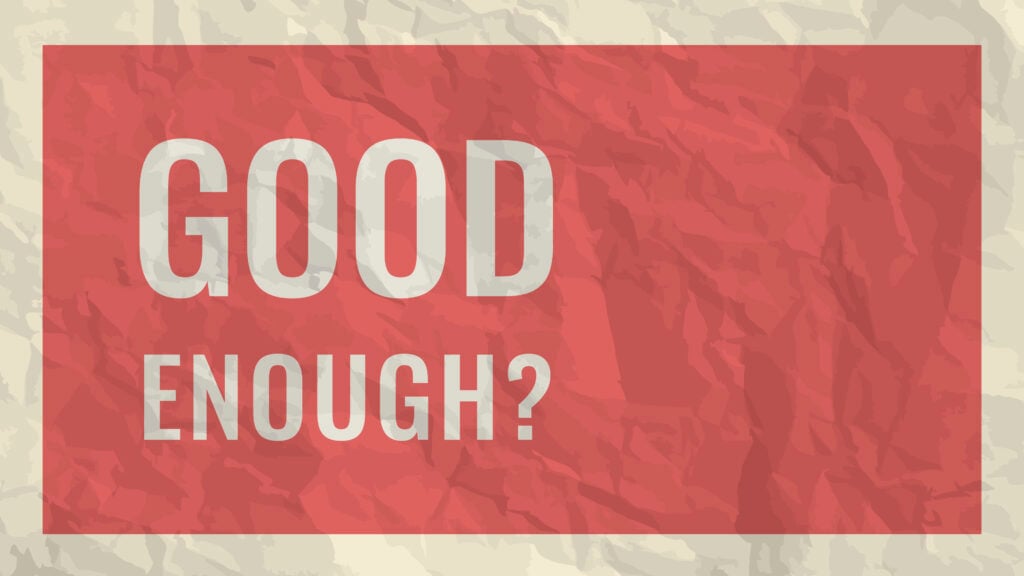 Good Enough? episode artwork