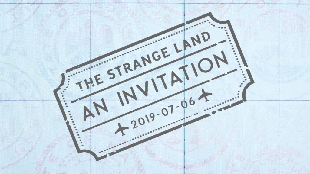 An Invitation