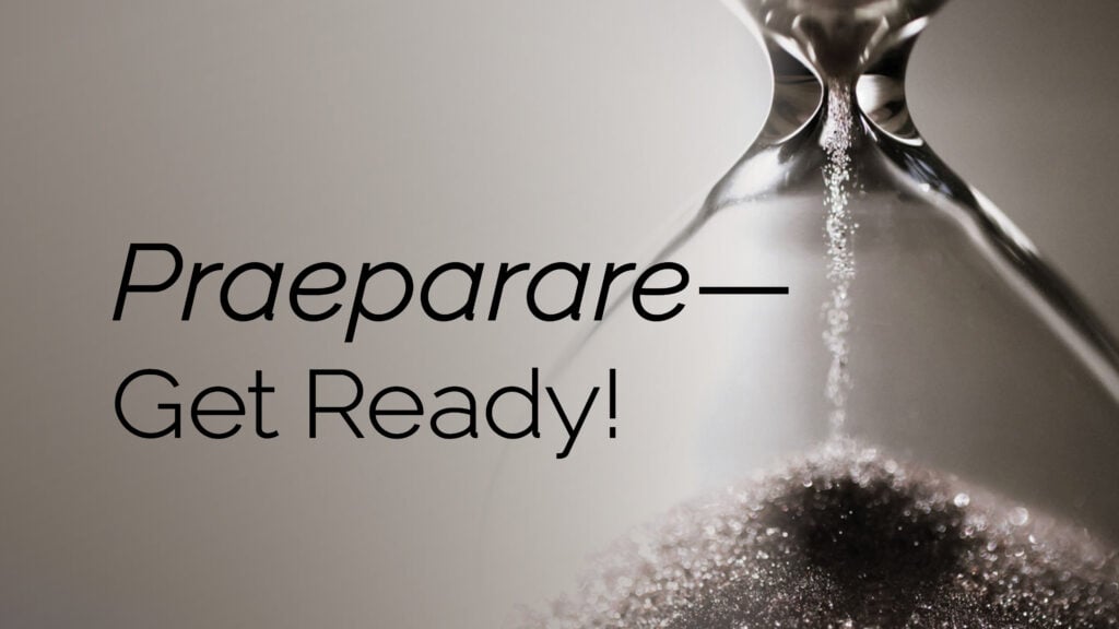 Praeparare-Get Ready! episode artwork