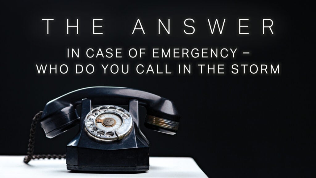 In Case of Emergency–Who Do You Call in the Storm episode artwork