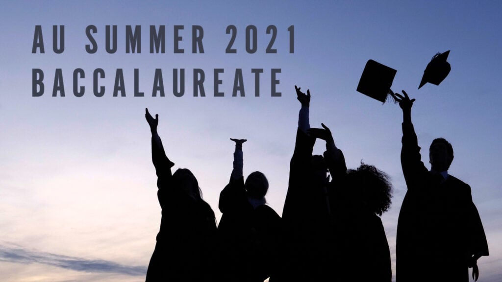 AU Summer 2021 Baccalaureate episode artwork