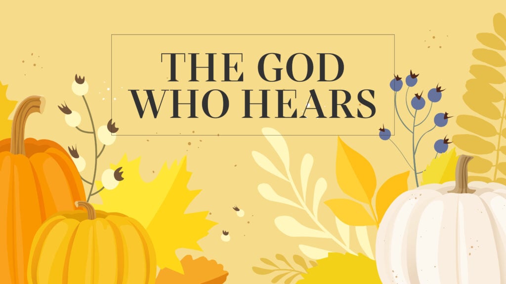 The God Who Hears episode artwork