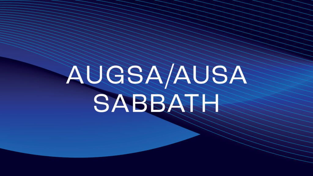 AUGSA / AUSA Sabbath episode artwork