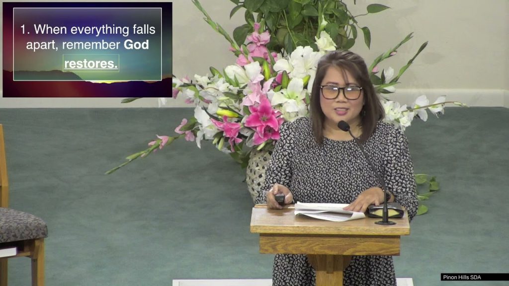 Sermon – When Everything Falls Apart – Cheryl Maghinay – 4/19/2025