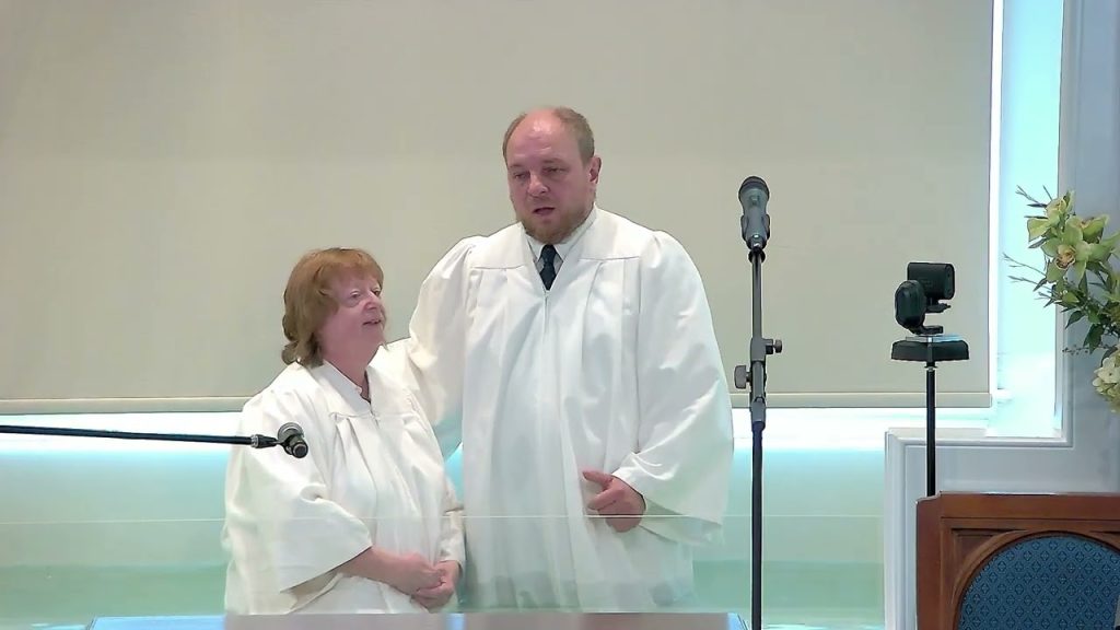 Glenda Allinder Baptism